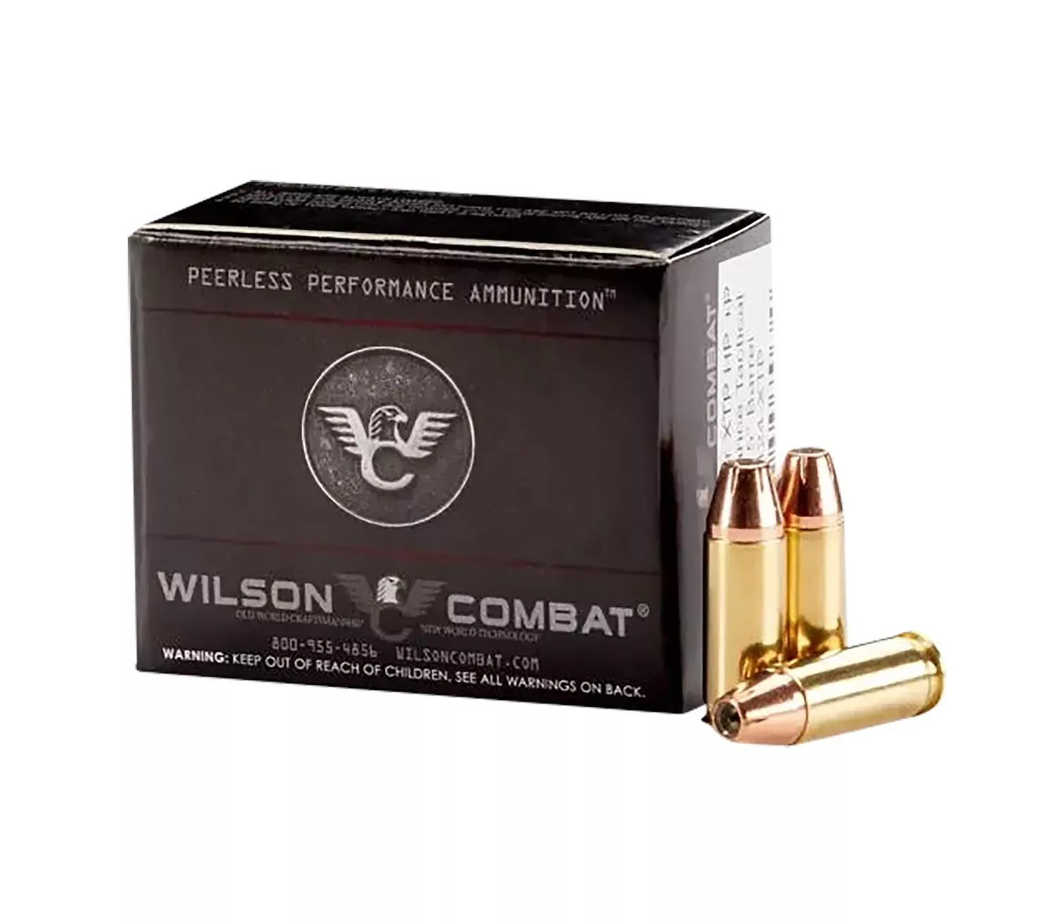 Wilson Combat 38 Super Ammo 124 Grain Hornady FTX 20 Rounds A38SU124XTP