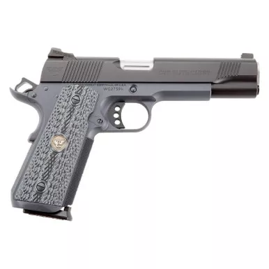 Wilson Combat CQBECFS9 1911 CQB Elite Carry Exclusive Configuration 9mm Luger 10+1, 5" Match Grade Barrel, Black Serrated Carbon Steel Slide, Gray Carbon Steel Frame w/Beavertail