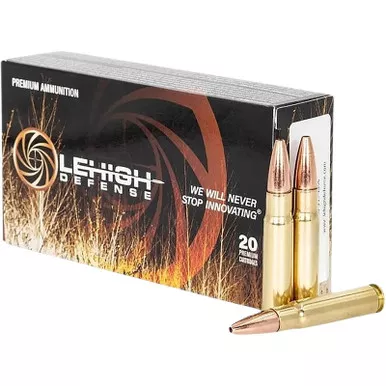 Wilson Combat LA358200CC 358Win 200gr Lehigh Defense Controlled Chaos 20 Per Box/10 Case