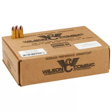 Wilson Combat RA9135HBFN 9mm 135gr Hollow Base Flat Nose