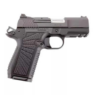 Wilson Combat SFX9CPR3 SFX9 Compact 9mm 15+1 3.25" Black G10 Starburst Grip