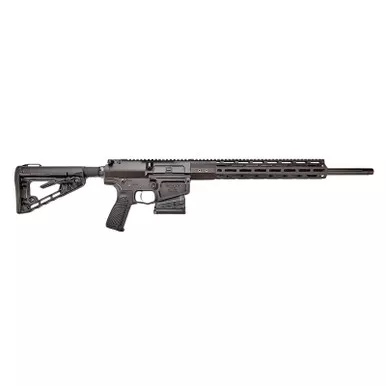 Wilson Combat SS-308FTBLACK Super Sniper 308 Win 20" Fluted Threaded Barrel Black Armor-Tuff