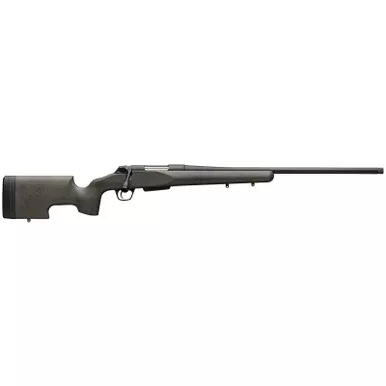 Winchester Guns 535732290 XPR SR 308 Win Caliber with 3+1 Capacity, 22" Threaded Barrel, Black Perma-Cote Metal Finish & Black Webbed Green Grayboe Renegade Long Range Stock Right Hand (Full Size)