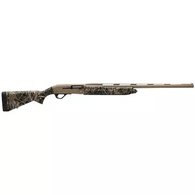 Winchester Repeating Arms 511304392 SX4 Hybrid Hunter 12 Gauge 3″ 4+1 (2.75″) 28″, FDE Cerakote Barrel/Rec, Realtree Max-7 Furniture, TruGlo Fiber Optic Sight