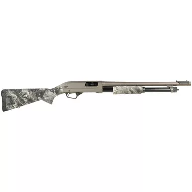Winchester Repeating Arms 512450695 SXP Hybrid Defender 20 Gauge 3" Chamber 5+1 (2.75") 18", Gray Barrel/Rec, TrueTimber Midnight Synthetic Furniture, Fiber Optic Front