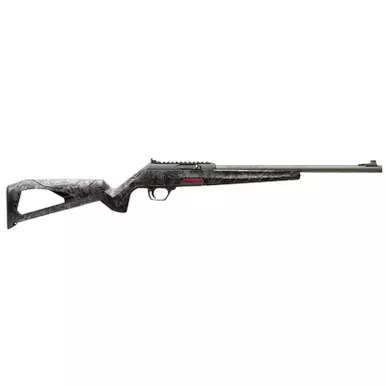 Winchester Repeating Arms 521154102 Wildcat SR 22 LR 10+1 16.50" Threaded Sporter Barrel, Picatinny Rail Matte Black Polymer Receiver, Forged Carbon Gray Skeletonized Synthetic Stock, Ambidextrous