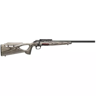 Winchester Repeating Arms 5252271003 Xpert Target 21 Sharp 10+1 18″ Matte Black Threaded Bull Barrel, Matte Black Picatinny Rail Steel Receiver, Gray Adj Comb & LOP Thumbhole Laminate Stock