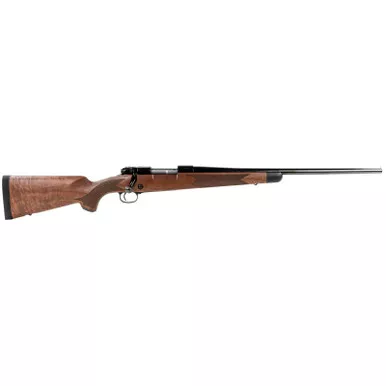 Winchester Repeating Arms 535203289 Model 70 Super Grade 6.5 Creedmoor Caliber with 4+1 Capacity, 22″ Barrel, High Polished Blued Metal Finish & Satin Fancy Walnut Stock Right Hand (Full Size)