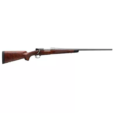 Winchester Repeating Arms 535203294 Model 70 Super Grade 6.5 PRC Caliber with 3+1 Capacity, 24" Barrel, Brushed Polish Blued Metal Finish & Satin Fancy Walnut Stock Right Hand (Full Size)