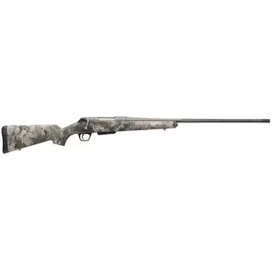 Winchester Repeating Arms 535800230 XPR Extreme 223 Rem 5+1 26″ Tungsten Cerakote Fluted Threaded Barrel & Drilled & Tapped Steel Receiver, Fixed TrueTimber VSX Synthetic Stock