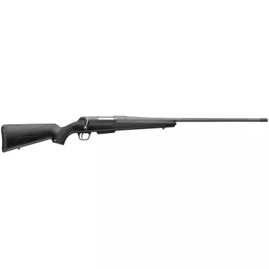 Winchester Repeating Arms 535801212 XPR Extreme 243 Win Tungsten Cerakote Fluted Threaded Barrel & Drilled & Tapped Steel Receiver, Fixed Black Synthetic Stock