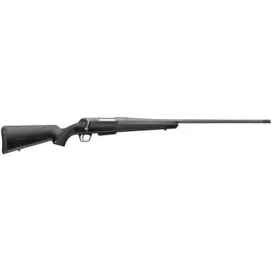 Winchester Repeating Arms 535801228 XPR Extreme 30-06 Springfield 3+1 24" Tungsten Cerakote Fluted Threaded Barrel & Drilled & Tapped Steel Receiver, Fixed Black Synthetic Stock