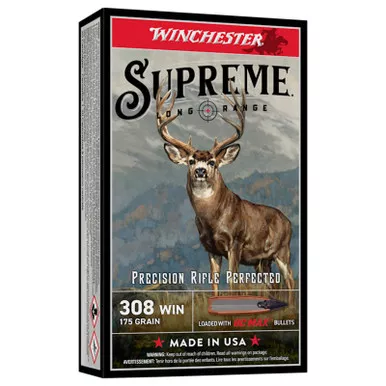 Winchester Supreme Long Range .308 Winchester 175 Grain 20 Rounds