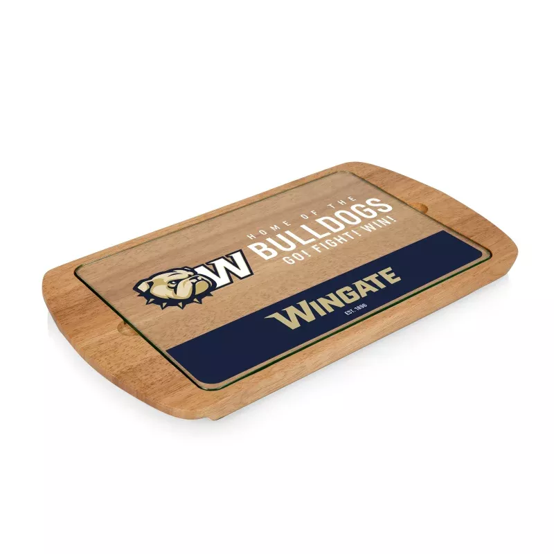 Wingate University Bulldogs – Billboard Glass Top Serving Tray
