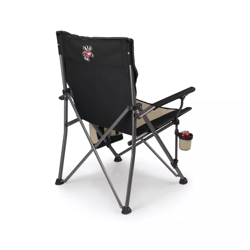 Wisconsin Badgers – Big Bear XXL Camping Chair with Cooler