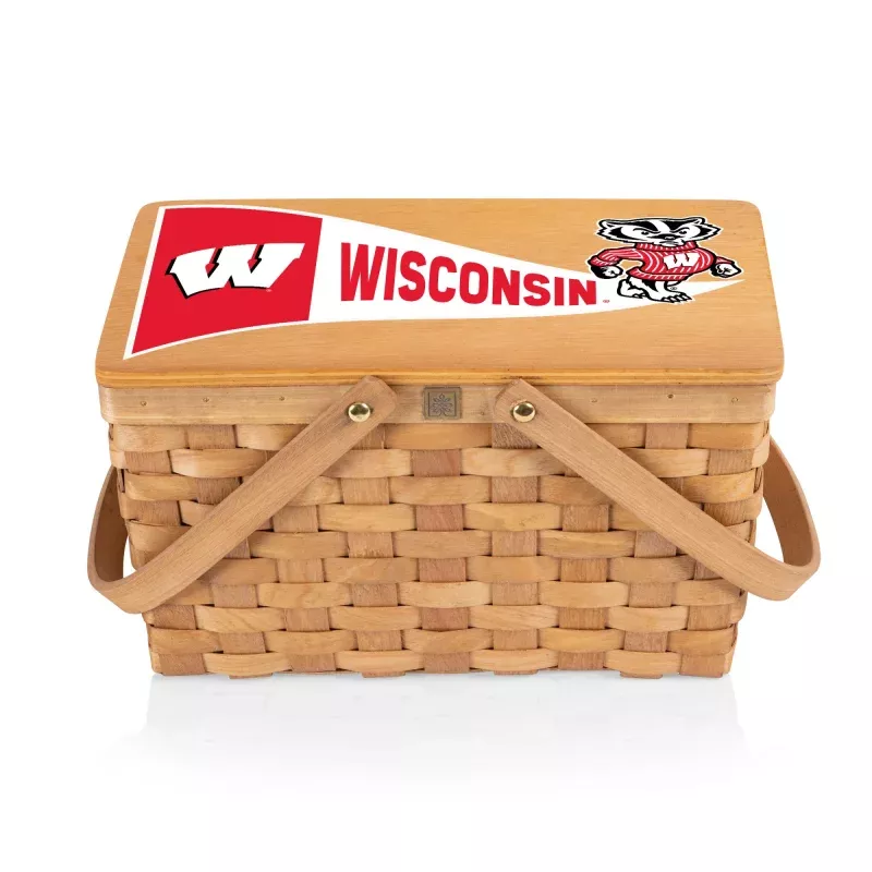 Wisconsin Badgers – Poppy Personal Picnic Basket