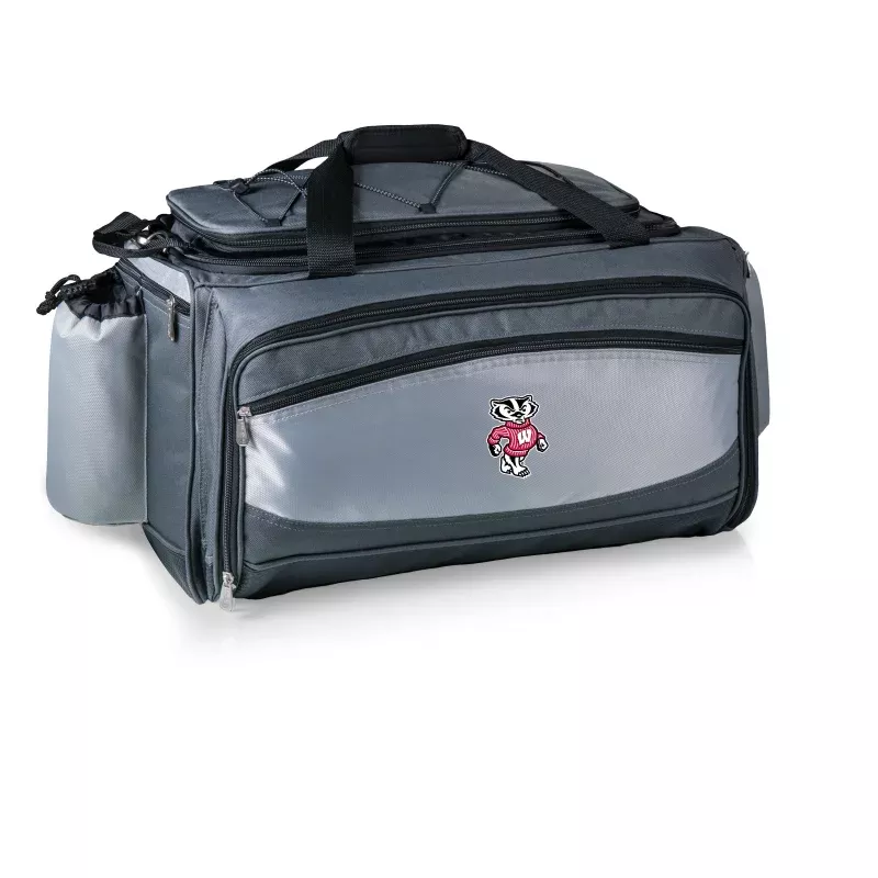 Wisconsin Badgers – Vulcan Portable Propane Grill & Cooler Tote