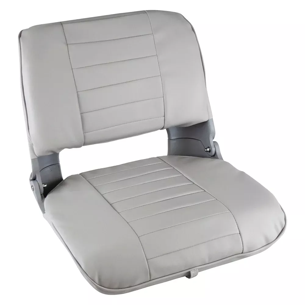 Wise Pro Style Clamshell Fold Down Fishing Seat – Grey