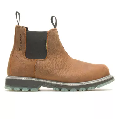 WOLVERINE Men's Floorhand LX Romeo Sudan Brown Work Boots (W230014)