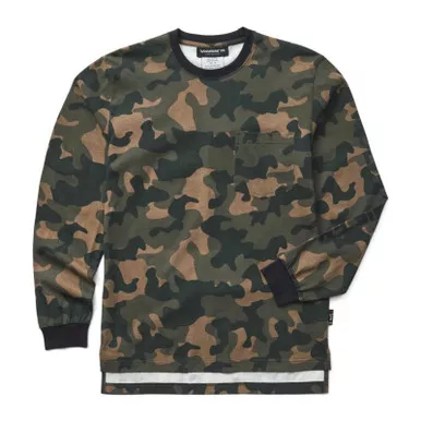 WOLVERINE Men’s FR Built Camo Print Camo LS Tee (W1214270-990)