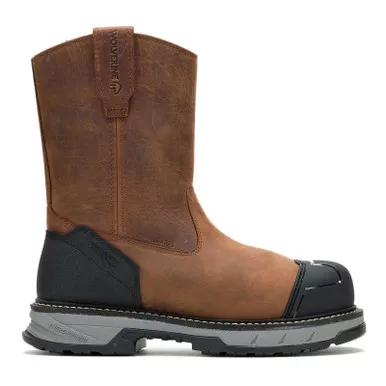 WOLVERINE Men's ReForce EnergyBound Heavy Duty Wellington CarbonMax Brown Work Boots (W241115)