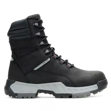 WOLVERINE Men's Tarmac II 8in Reflective CarbonMAX Black Work Boots (W261027)
