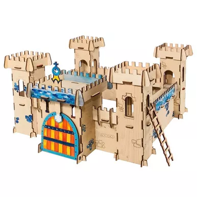 WOODBY Fortress 3D Wooden Puzzle (00273)