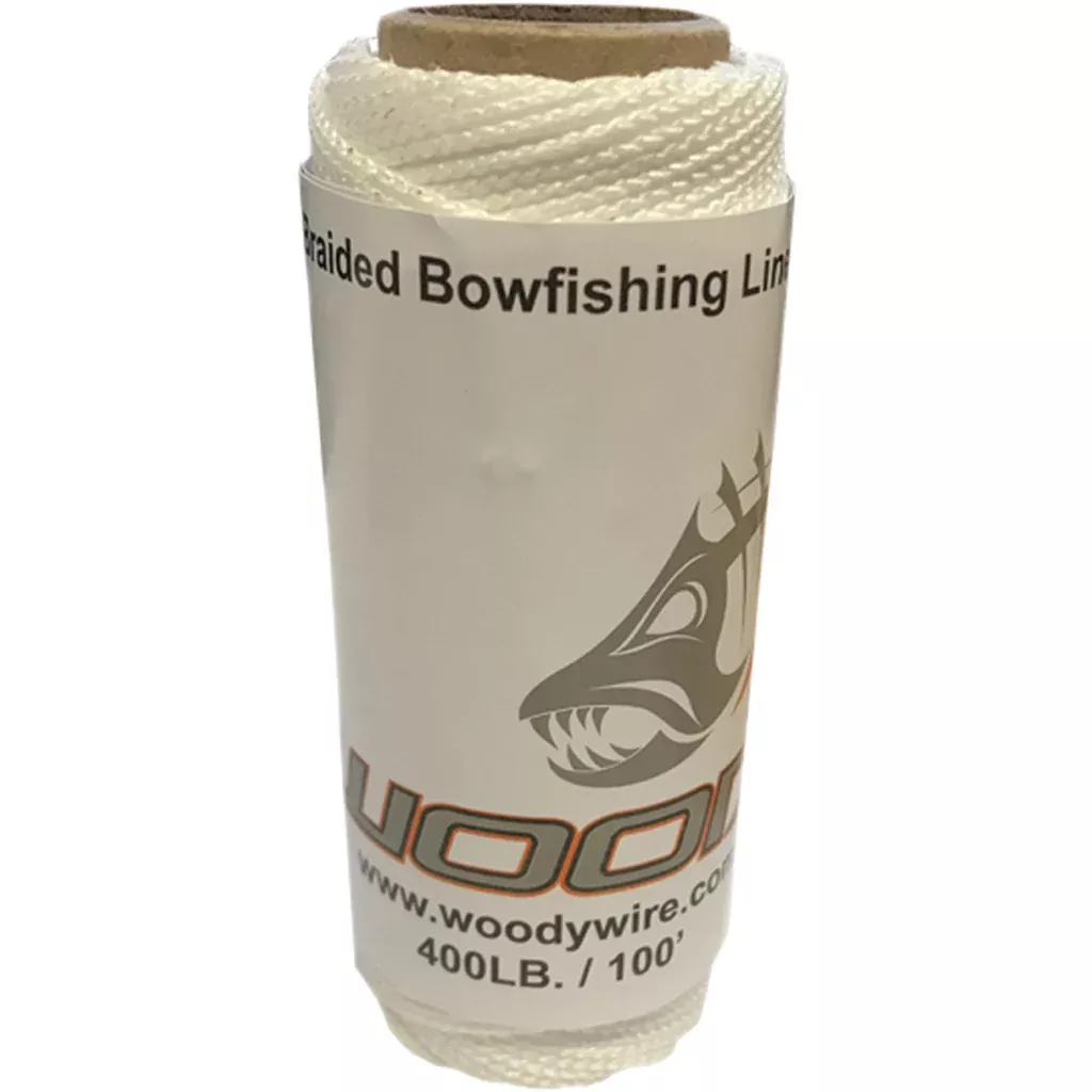 Woody Wire Bowfishing Braided Line 400 Lb 100 Ft.