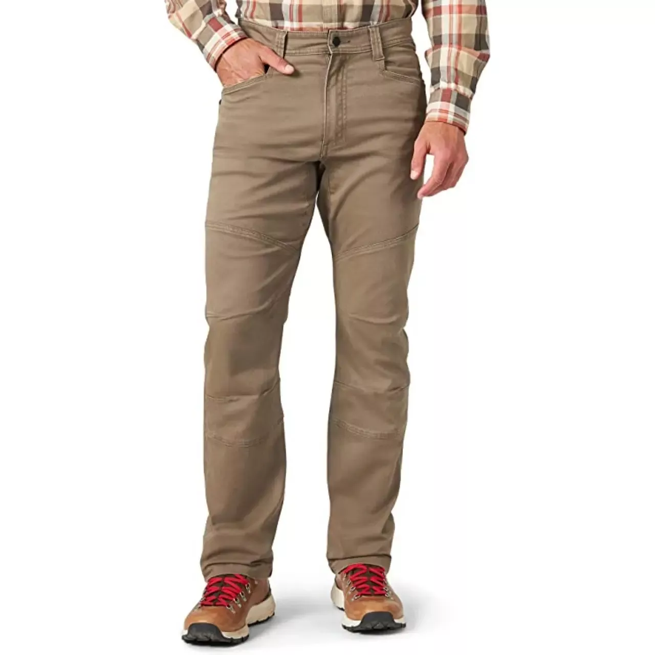 Wrangler Men’s ATG Reinforced Utility Pants-Morel
