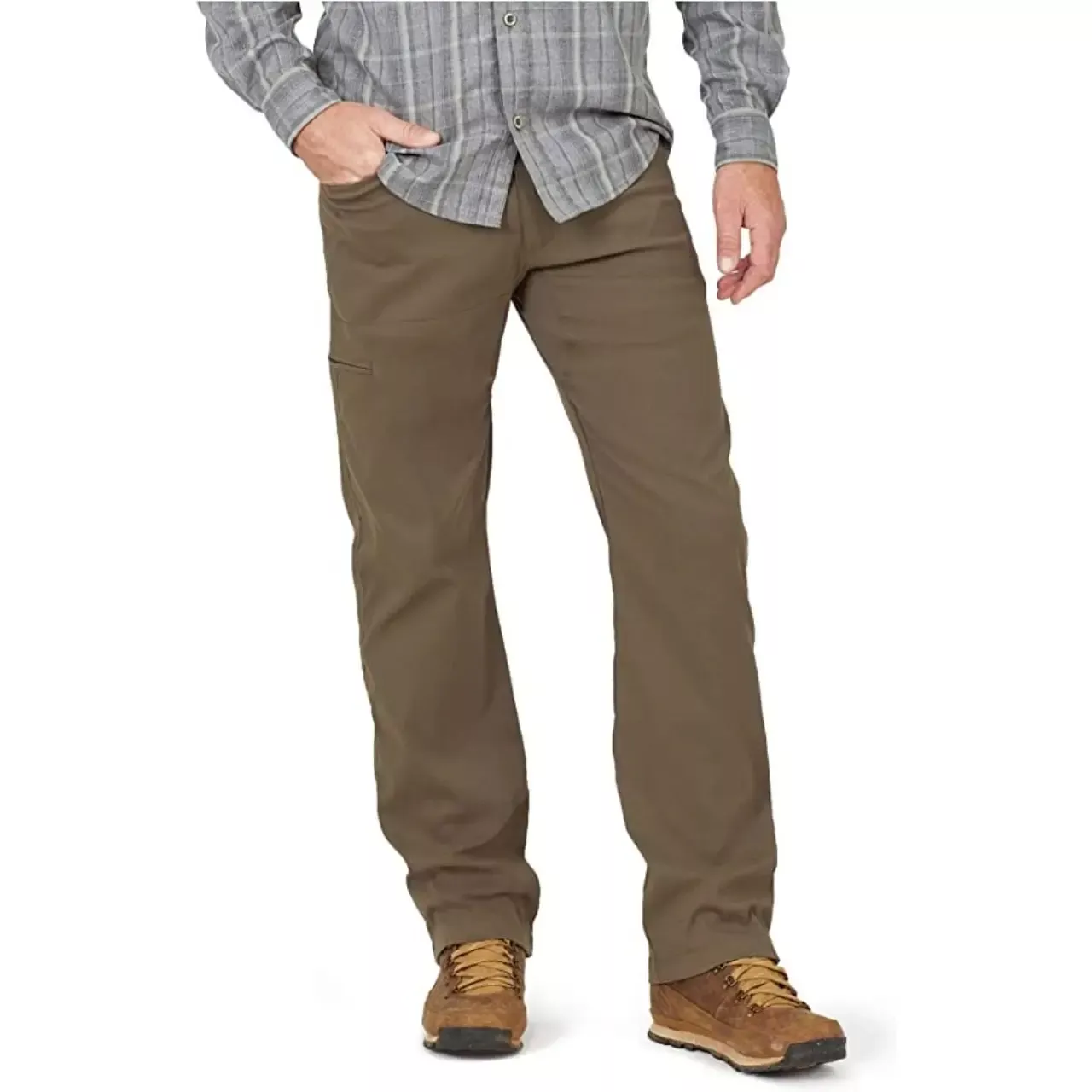 Wrangler Men’s ATG Synthetic Utility Pants-Morel