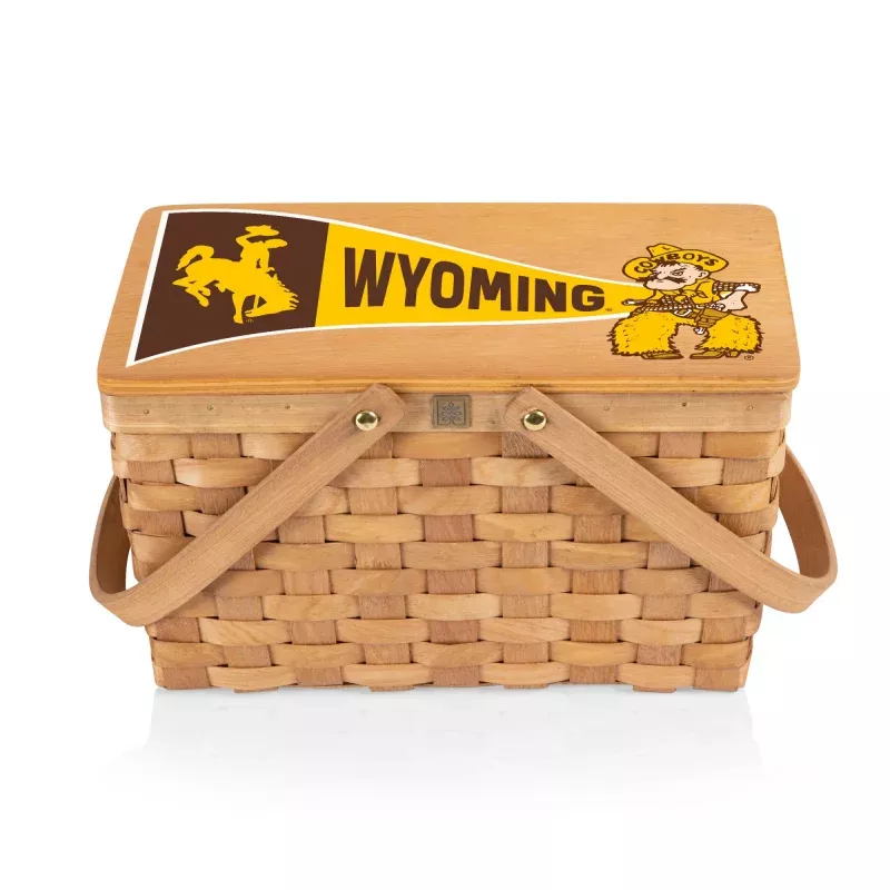 Wyoming Cowboys – Poppy Personal Picnic Basket