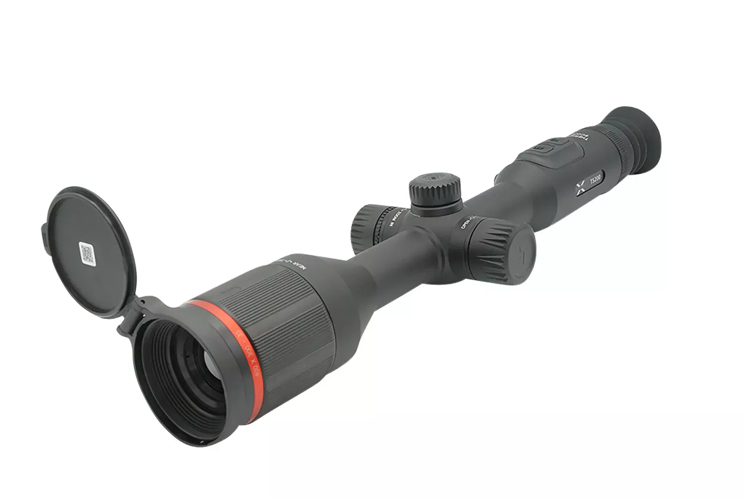 X-Vision TS200 Thermal Scope w/Rings 2.3-9.2x35mm Multi Reticle/Color 1024×768 OLED 2,600 Yds Detection Range Weatherproof Black