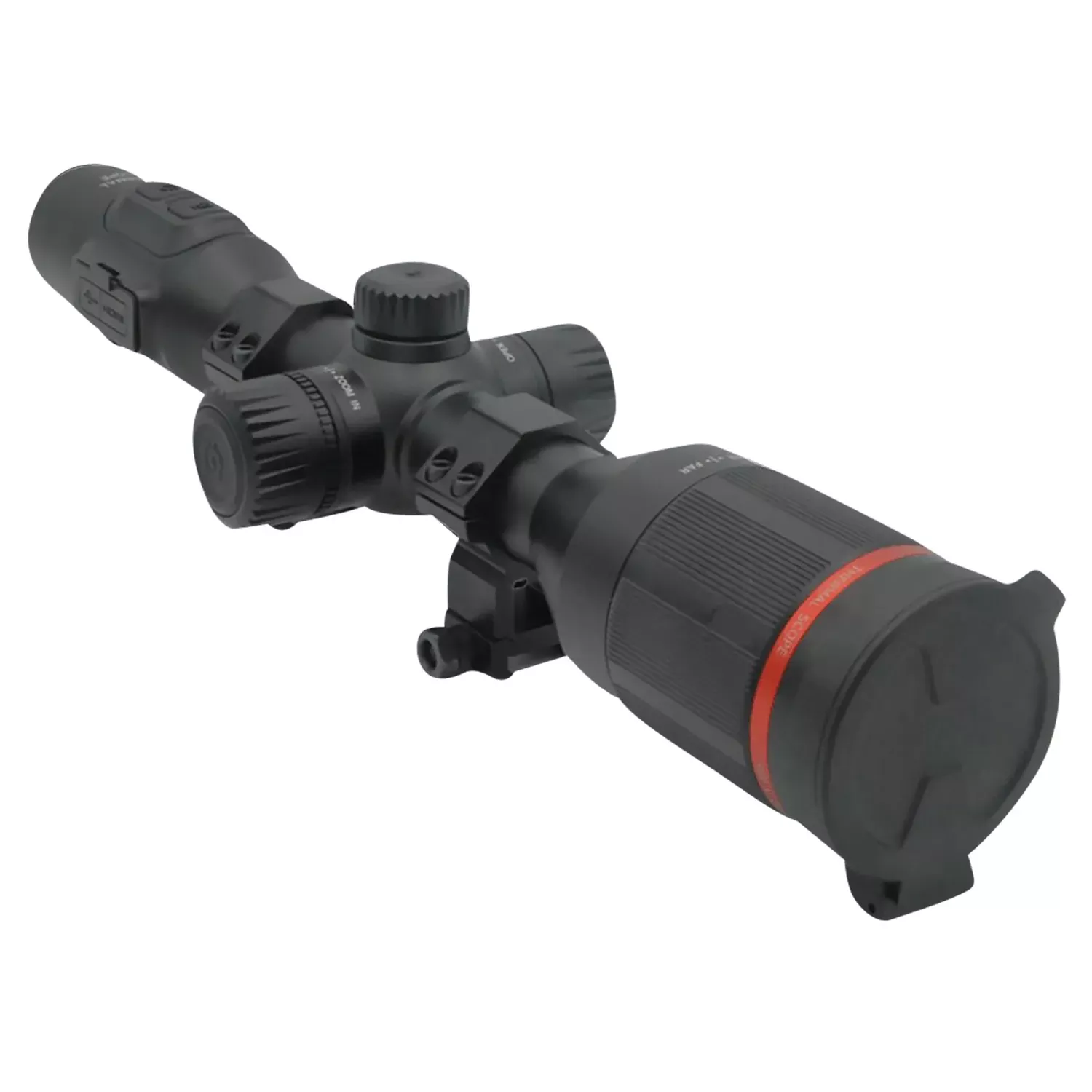 X-Vision TS300 Thermal Scope 2-16x35mm Multi-Reticle/Color 1024×768 OLED 3100 Yds Detection Range, 640×480 Thermal Sensor Black