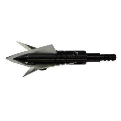 Xecutioner 6157 Broadheads, Hybrid Expandable, 125 Grain, Black, 4 Pack
