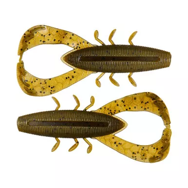 Yamamoto Nuki Bug 3.5" 6Pk Green Pumpkin Black Flake