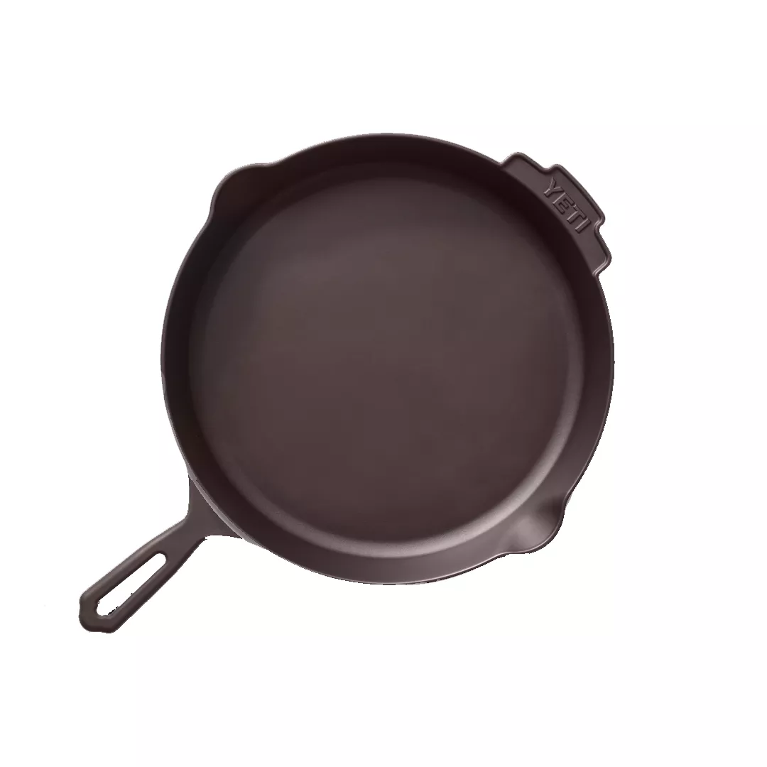 Yeti 12" Cast Iron Skillet Bundle
