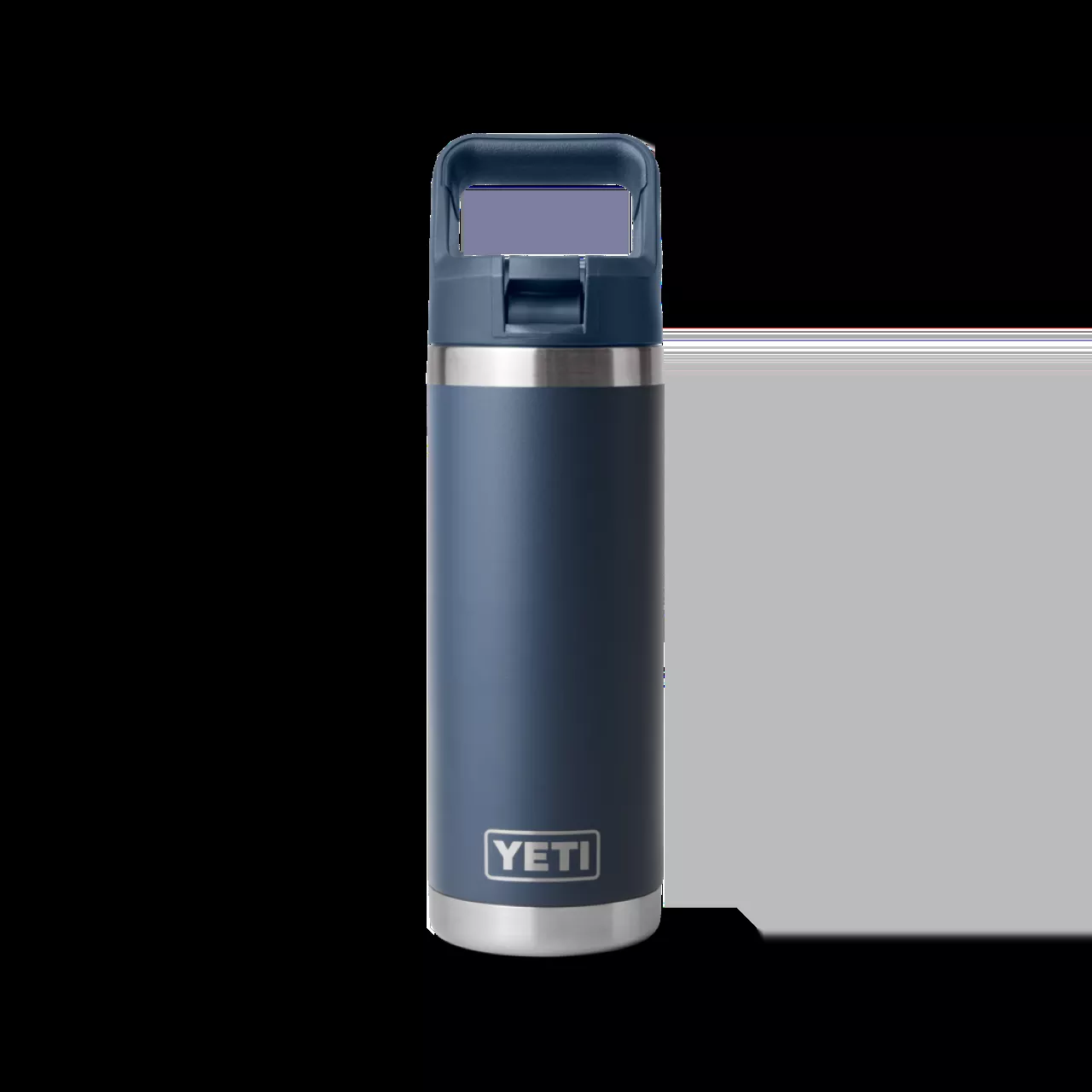 YETI Rambler 18 oz Bottle w/Straw Cap - Navy