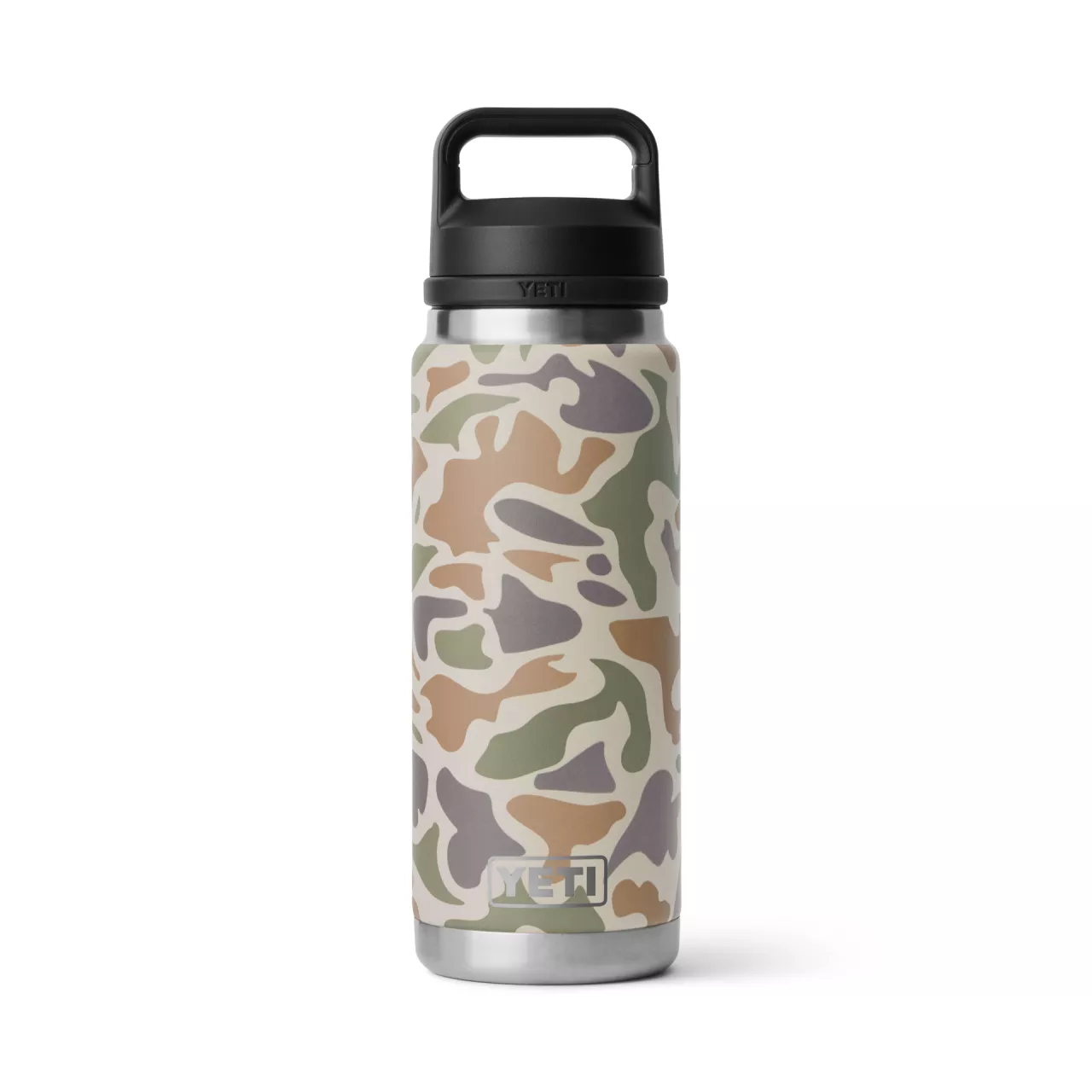 YETI Rambler 26 oz. Bottle w/Chug Cap - Tan/Camo