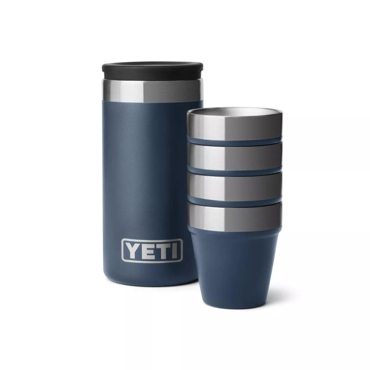 YETI Shot Glasses and Case – Navy