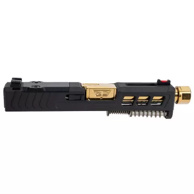 Zaffiri Precision ZPS.3.43.BLK.CU Complete Upper 9mm Black Nitride Stainless Steel