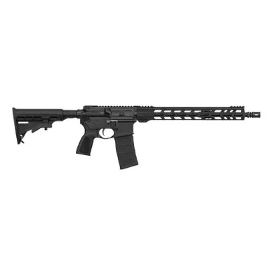 ZRO Delta 223WYBR012 ZRO1 Ready Series Full Size 223 Wylde 30+1 16″ Black Nitride Threaded Barrel, Black Aluminum Receiver, M-LOK Handguard, Adjustable Black Synthetic Stock, Black A2 Grip
